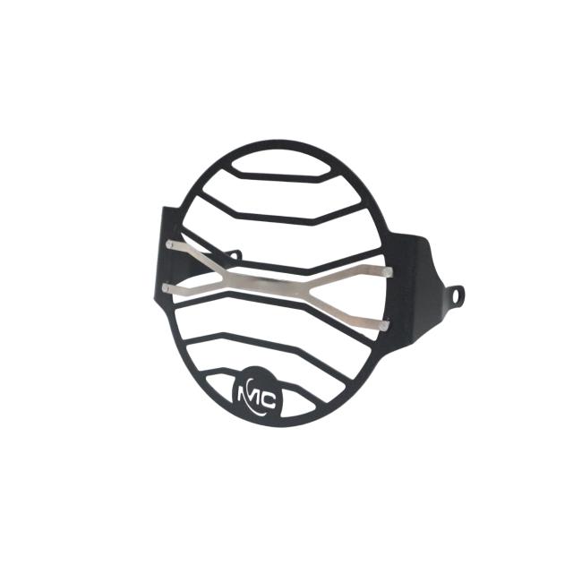 MotoCare Headlight Grill Guard for Honda CB350 | Heavy-Duty Metal Headlamp Protector | Stylish Front Cover Accessory