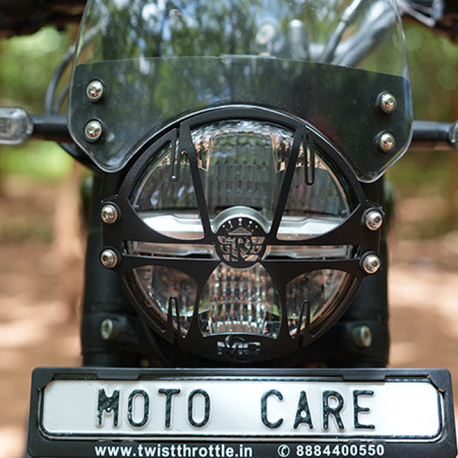 MotoCare Headlight Grill for Guerrilla 450 – Headlight Protector Guard