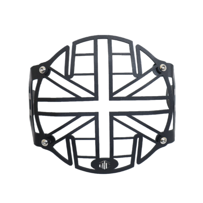 MotoCare Headlight Grill for Royal Enfield Interceptor 650 | Heavy Duty Headlight Guard