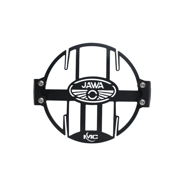 MotoCare Premium Headlight Grill for Jawa 42 FJ | Durable Headlight Protector & Styling Guard