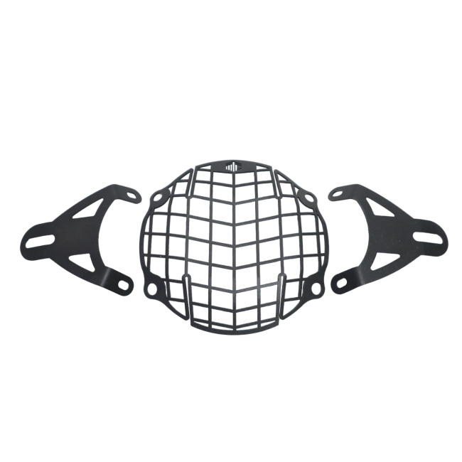 Motocare Headlight Grill for Scram 440 (Type 1/2/3/4) | Heavy Duty Headlight Protector Guard