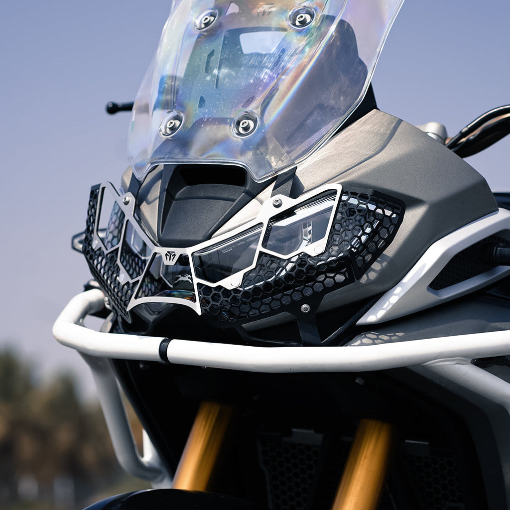 HEAD LIGHT GRILL (HONEY COMB) FOR  TVS APACHE RTX 300