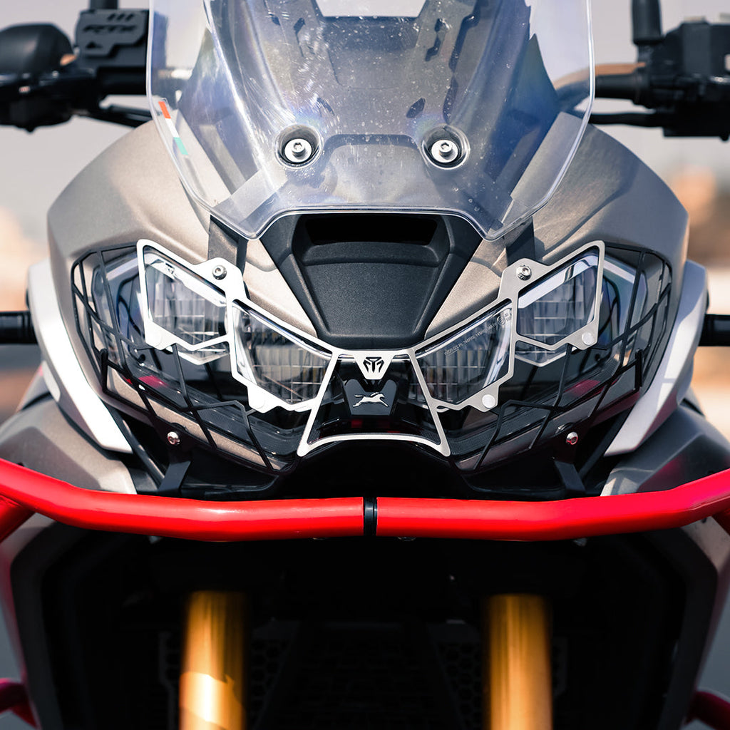 HEAD LIGHT GRILL (SPIDER ) FOR  TVS APACHE RTX 300