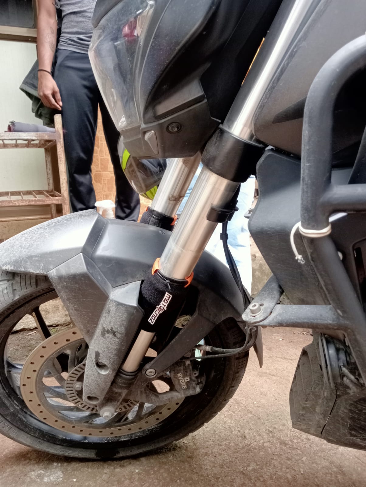 Mototrendz Fork Seal Covers Universal Fit