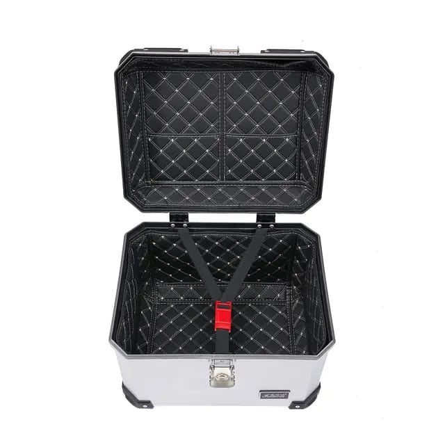 JDR 47L ABS TOP BOX SILVER
