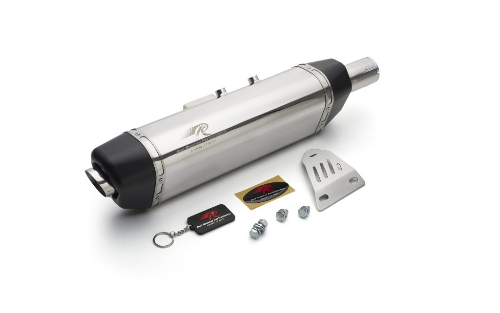 Red Rooster Vertex-Polish Exhaust for Royal Enfield Himalayan