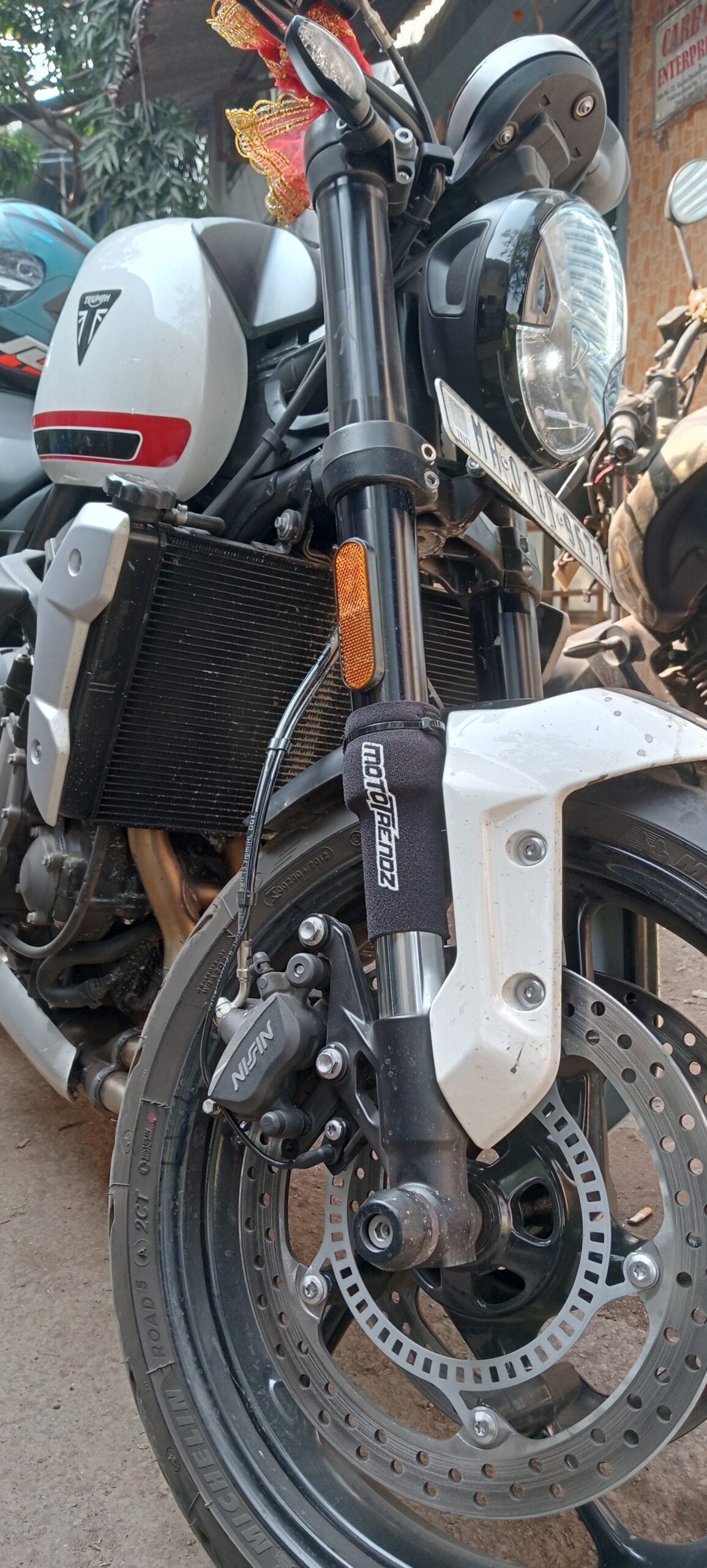 Mototrendz Fork Seal Covers Universal Fit
