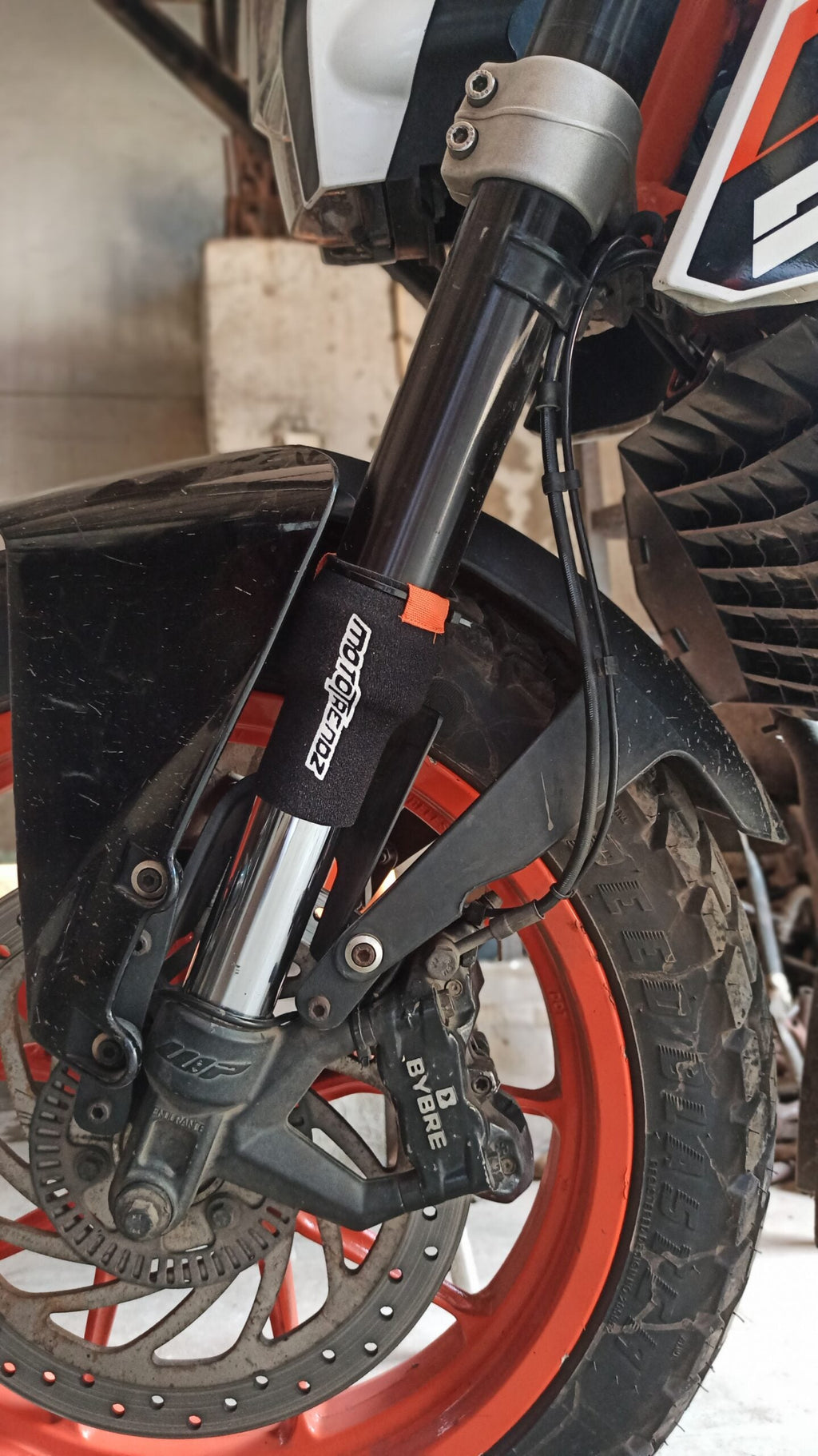 Mototrendz Fork Seal Covers Universal Fit