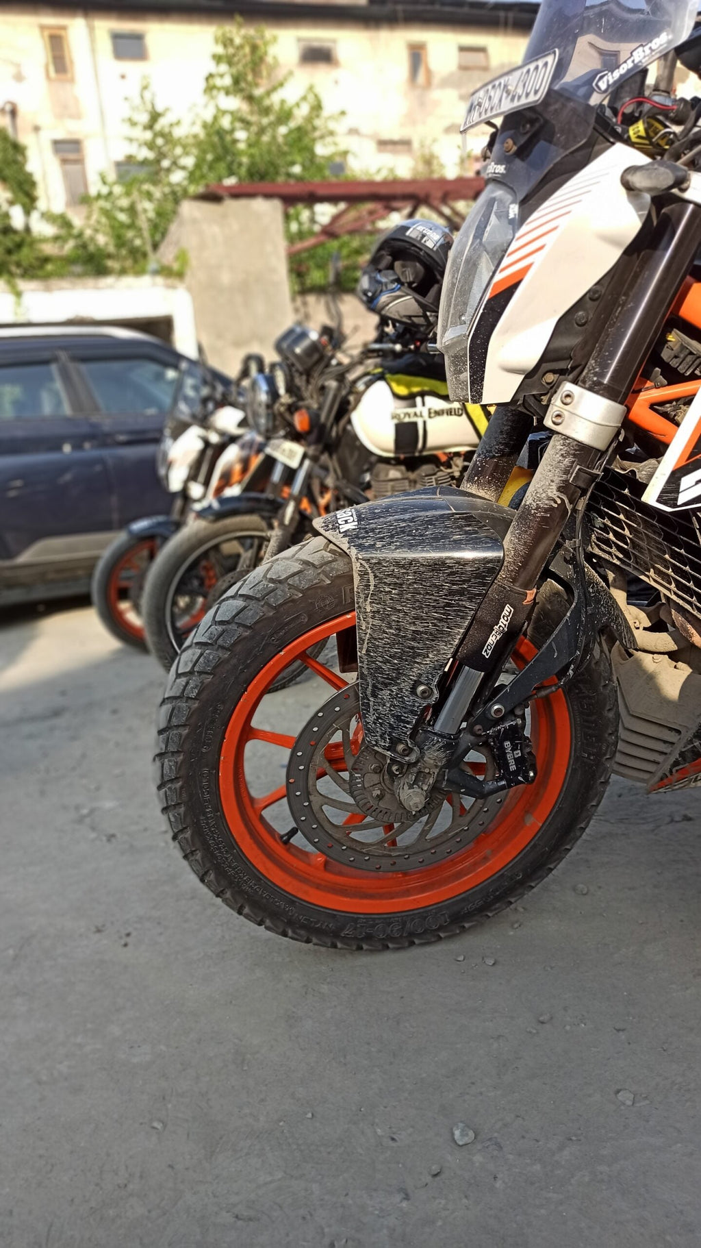 Mototrendz Fork Seal Covers Universal Fit