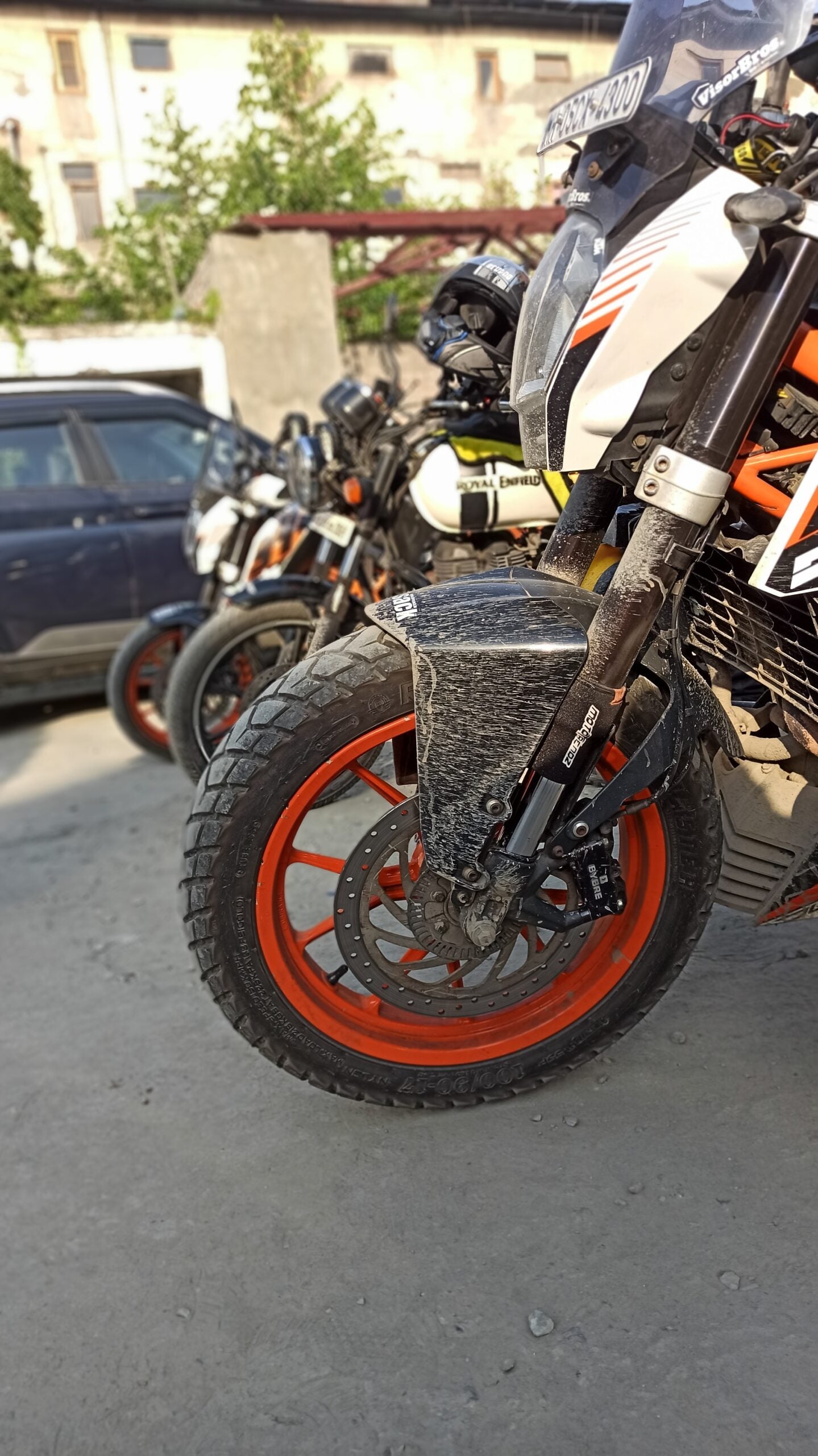 Mototrendz Fork Seal Covers Universal Fit