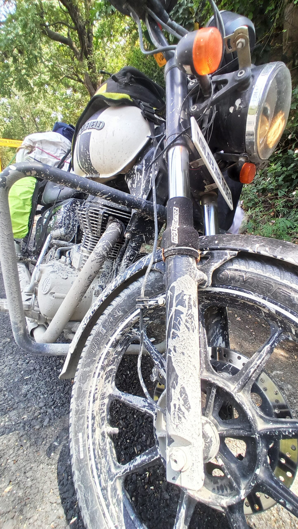 Mototrendz Fork Seal Covers Universal Fit