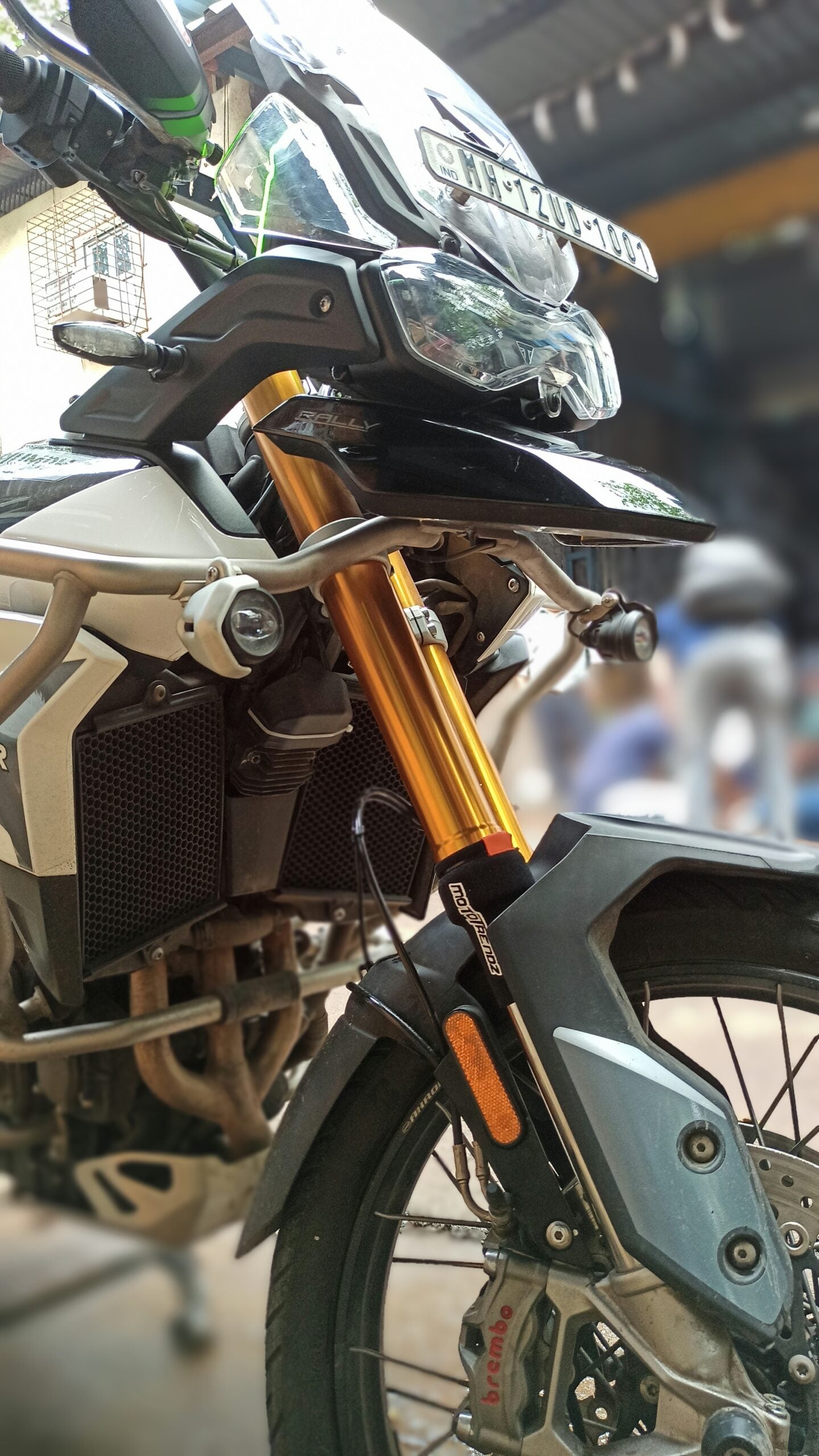 Mototrendz Fork Seal Covers Universal Fit