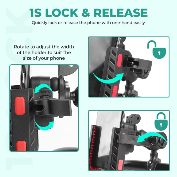 Simtac quick lock jaw grip pro+ with vibration damper (JQL2-PRO)