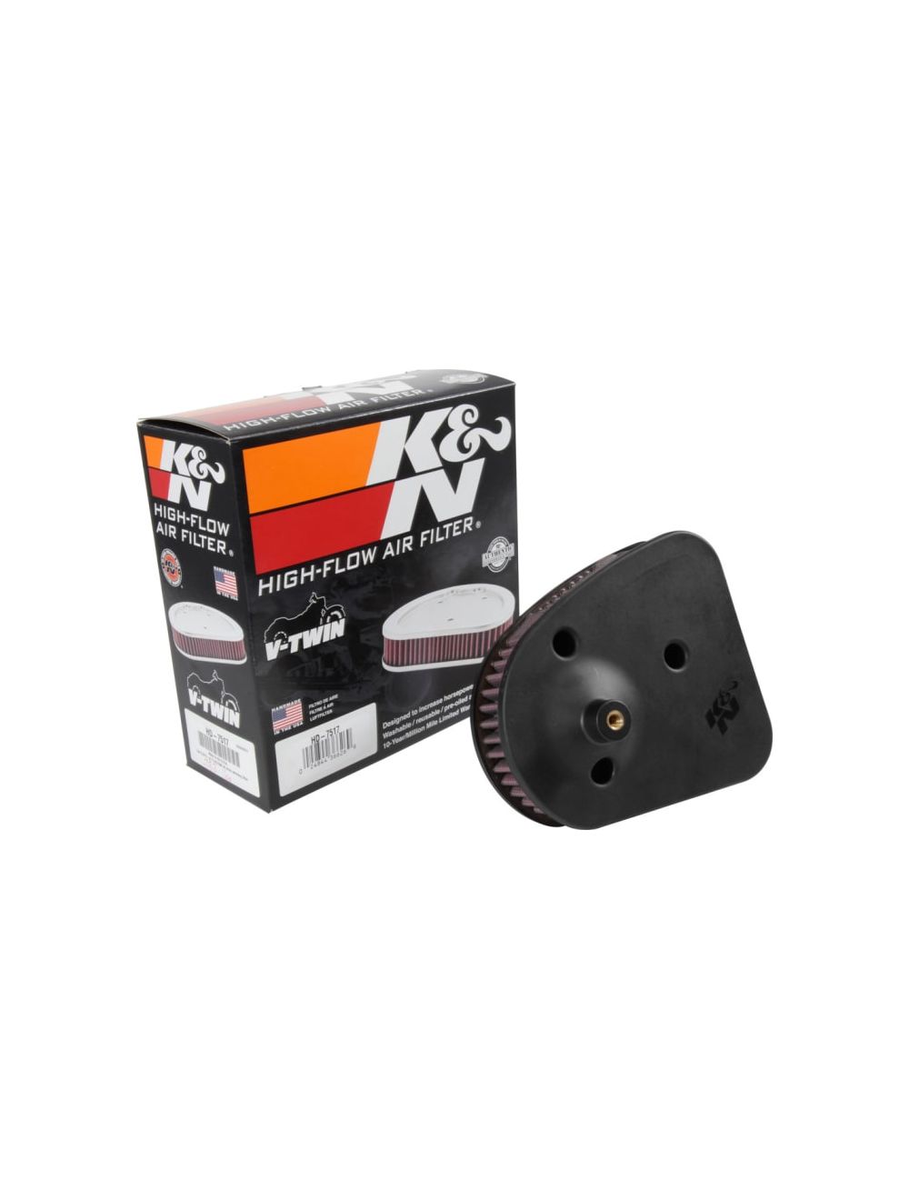 K&N Replacement Air Filter Harley Davidson XG750A 46 CI 2017-2018 - HD-7517