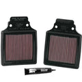 K&N High-flow Original Lifetime Engine Air Filter - Kawasaki ZX12R Ninja (2 Per Box) - KA-1299-1