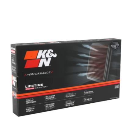 K&amp;N High-flow Original Lifetime Engine Air Filter Kawasaki ZX600 Ninja ZX-6R - KA-6009