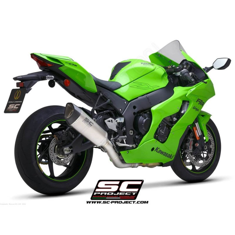 SC PROJECT SC1 R Exhaust For Kawasaki Zx10R (2021-22) (K38-DET91T)