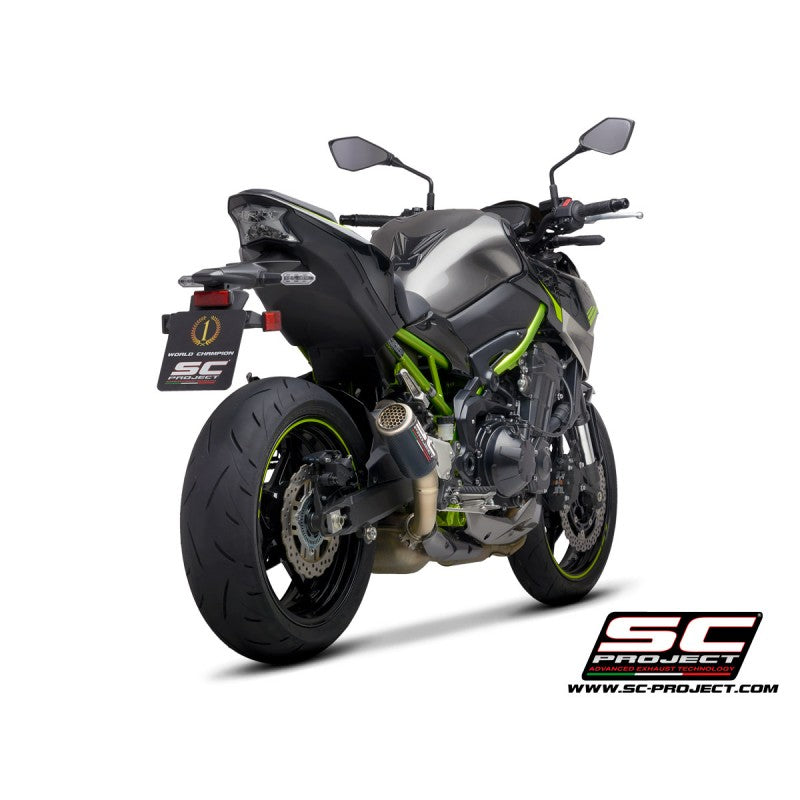 SC PROJECT Cr T Exhaust For Kawasaki Z900 (2020-23) (K34-T36CRE)