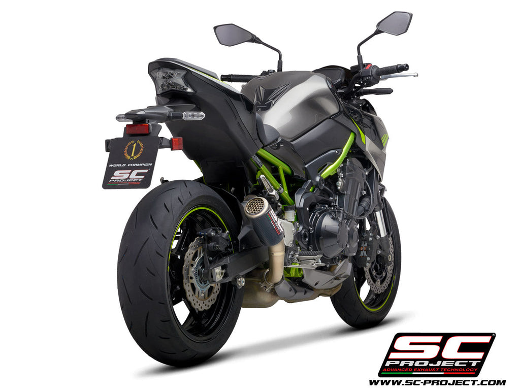 SC PROJECT Cr T Exhaust For Kawasaki Z900 (2020-23) (K34-T36CRE)