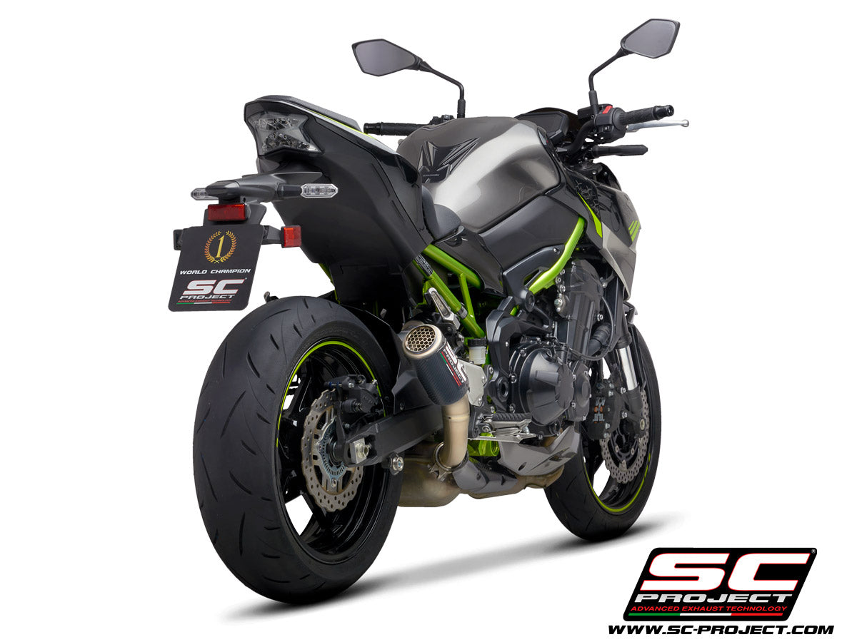 SC PROJECT Cr T Exhaust For Kawasaki Z900 (2020-23) (K34-T36CRE)