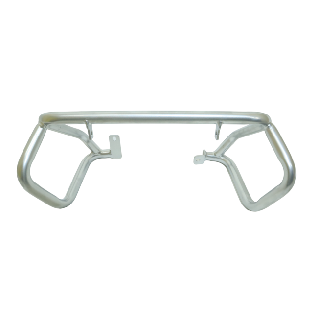 MotoCare Lower Crash Guard (Silver) for BMW G 310 GS | Heavy-Duty Engine & Frame Protection Bar | Adventure Bike Safety Guard