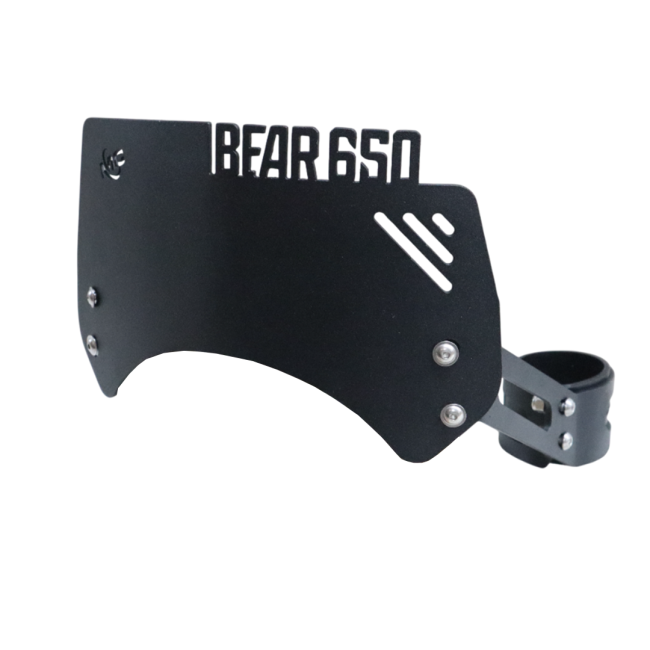 MotoCare Metal Visor for Bear 650 – Premium Windshield Flyscreen Wind Deflector