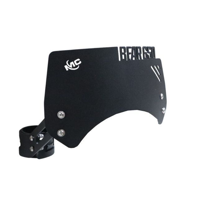 MotoCare Metal Visor for Bear 650 – Premium Windshield Flyscreen Wind Deflector