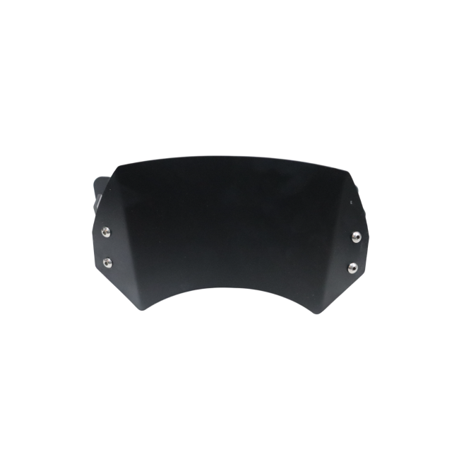 MotoCare Metal Visor for Honda Hness CB350 | Windshield Extension Sun Visor | Premium Bike Wind Deflector