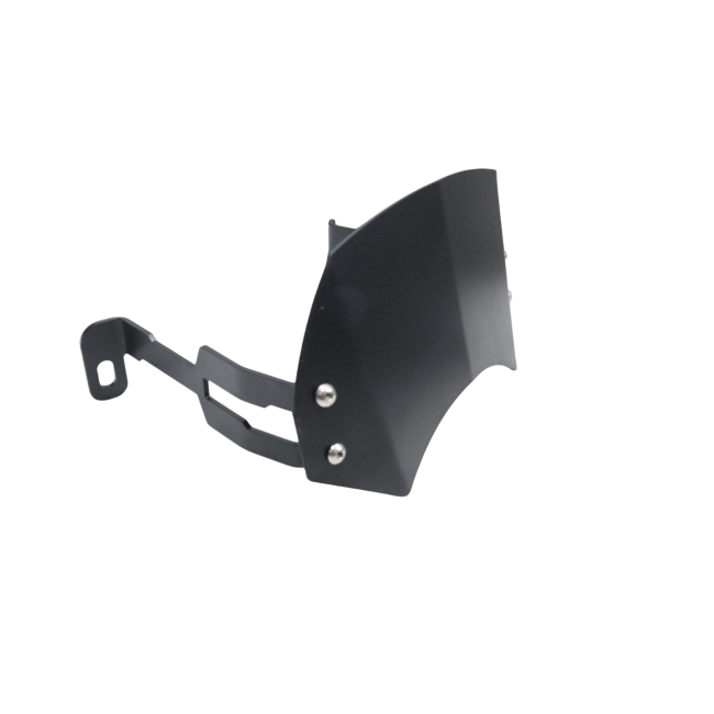 MotoCare Metal Visor for Honda Hness CB350 | Windshield Extension Sun Visor | Premium Bike Wind Deflector