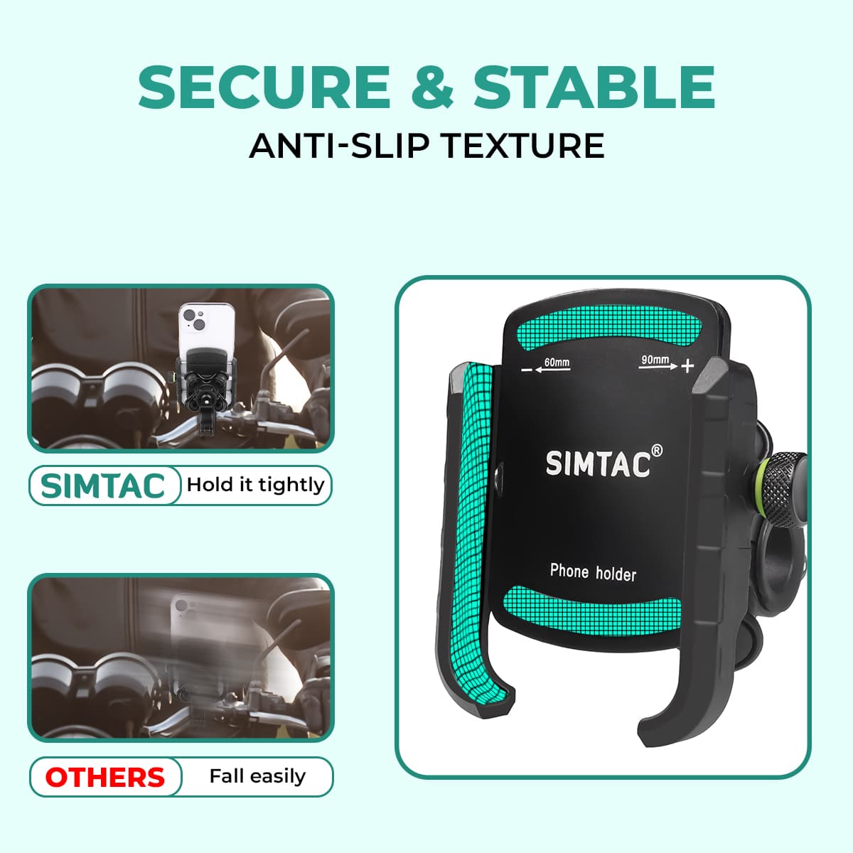 Simtac super grip with vibration damper (MH01-PRO)