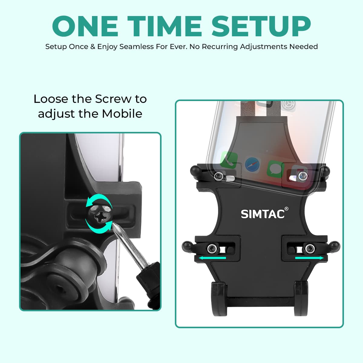Simtac spider grip with vibration damper (MH02-PRO)