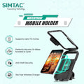 Simtac waterproof mobile holder with Wireless & Type-C charger (MHWPWC-15C)