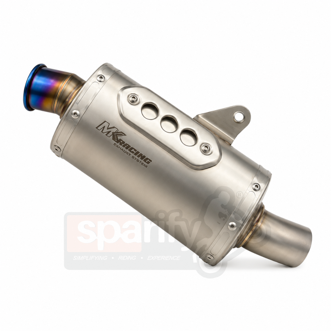 Triumph Speed 400 MK Racing Performance Exhaust  with Removable DB Killer – Lightweight  Slip-On Silencer