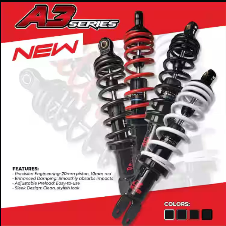 RCB REAR SHOCK ABSORBER A3 AEROX 155 AEROX