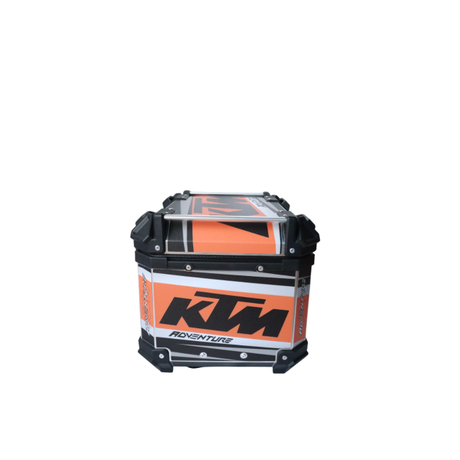 MOTOCARE ALUMINIUM 45 LITRE GRAPHIC KTM ADVENTURE