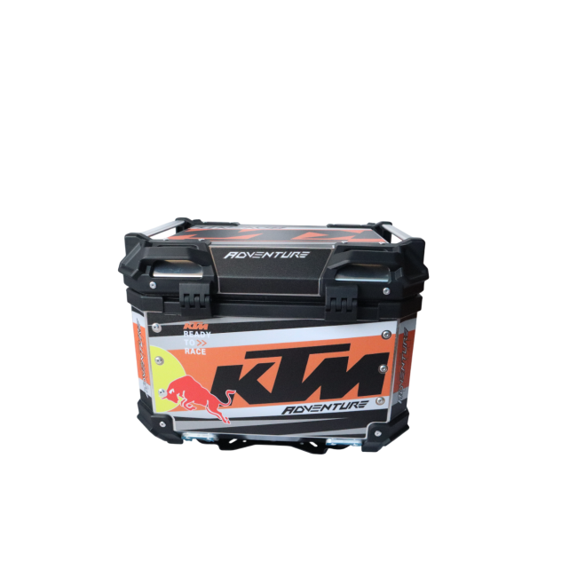 MOTOCARE ALUMINIUM 45 LITRE GRAPHIC KTM ADVENTURE