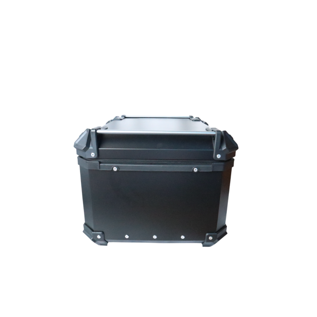MOTOCARE ALUMINIUM 55 LITRE MX BLACK TOP BOX
