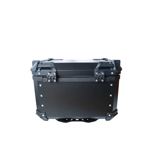 MOTOCARE ALUMINIUM 55 LITRE MX BLACK TOP BOX
