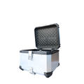 MOTOCARE ALUMINIUM 55 LITRE MX SILVER TOP BOX