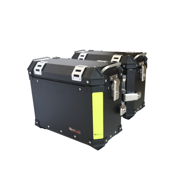 MOTOCARE ALUMINUM SIDE BOX - 35 LITERS