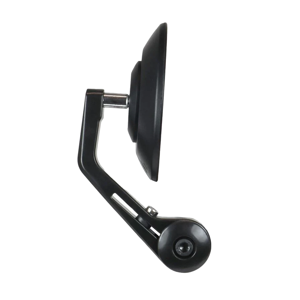 66BHP Vuma S2 CNC Bar End Mirrors – Premium Aluminum Rear View Motorcycle Mirrors (Pair)