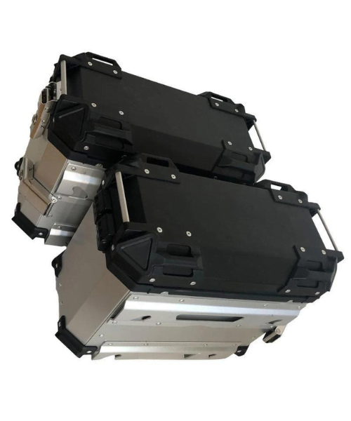 38 LITRES ALUMINIUM SILVER ( SET OF 2 )