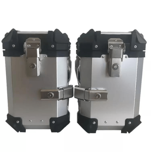 38 LITRES ALUMINIUM SILVER ( SET OF 2 )