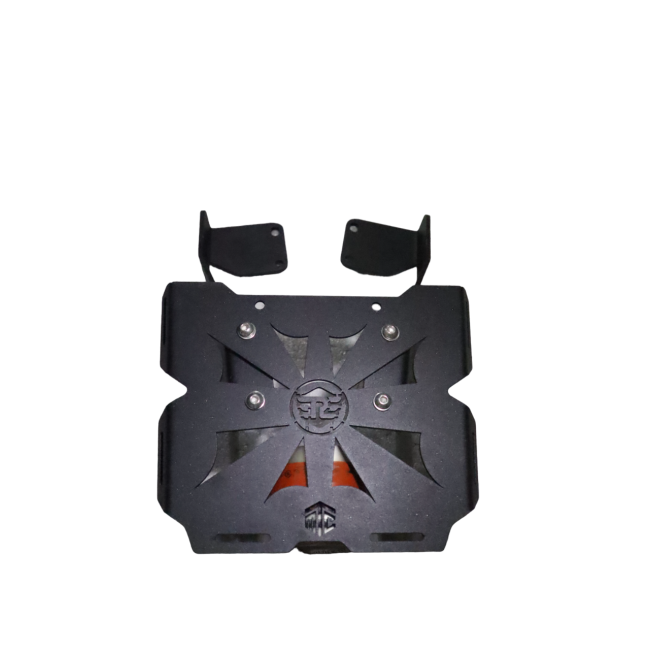 MotoCare CNC Carrier Plate for Royal Enfield Hunter 350 | Heavy Duty Luggage Mount