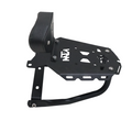 MotoCare CNC Carrier with Backrest for 2025 KTM Adventure 250 & 390 | Heavy Duty Luggage Rack & Pillion Support