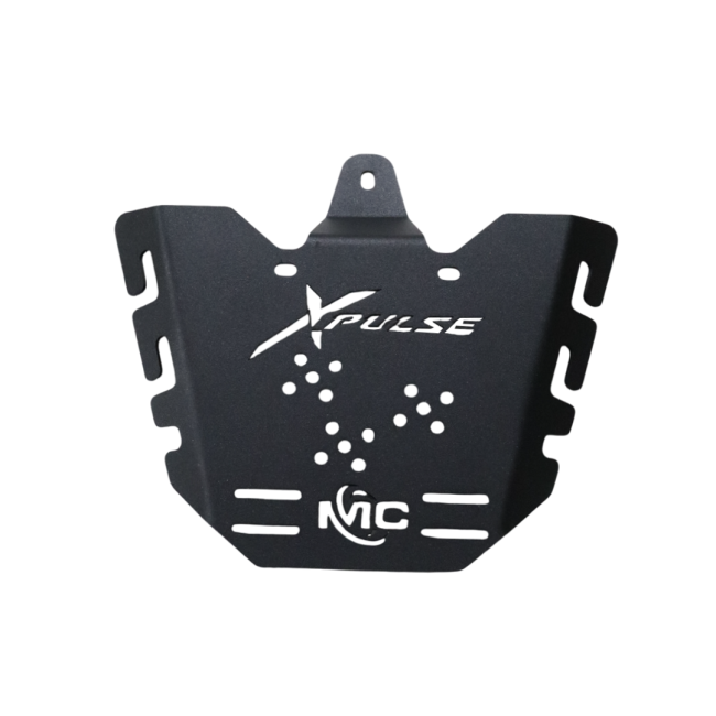 MotoCare CNC Carrier with Plate for Hero XPulse 210 | Heavy-Duty Rear Luggage Carrier | Precision Machined Rack