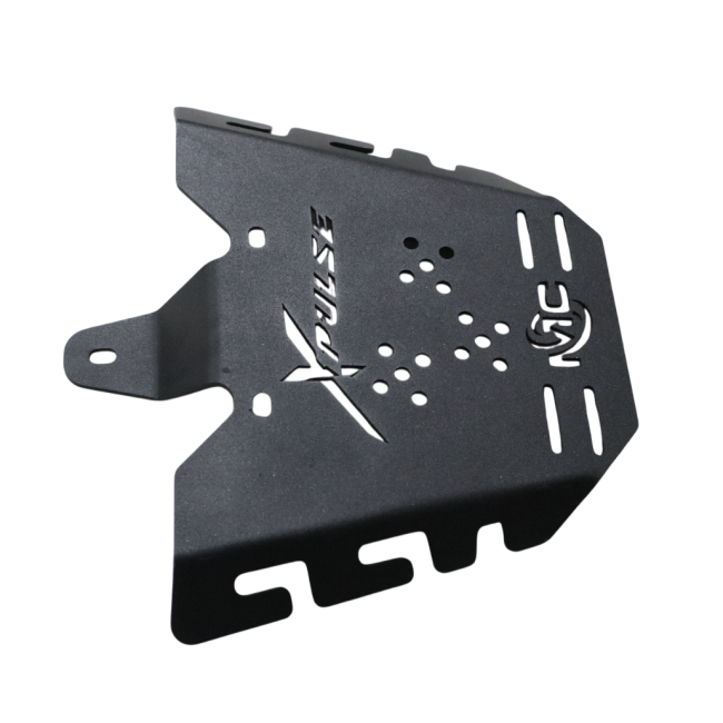 MotoCare CNC Carrier with Plate for Hero XPulse 210 | Heavy-Duty Rear Luggage Carrier | Precision Machined Rack