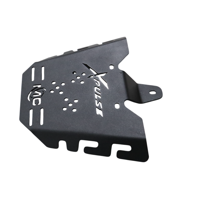 MotoCare CNC Carrier with Plate for Hero XPulse 210 | Heavy-Duty Rear Luggage Carrier | Precision Machined Rack
