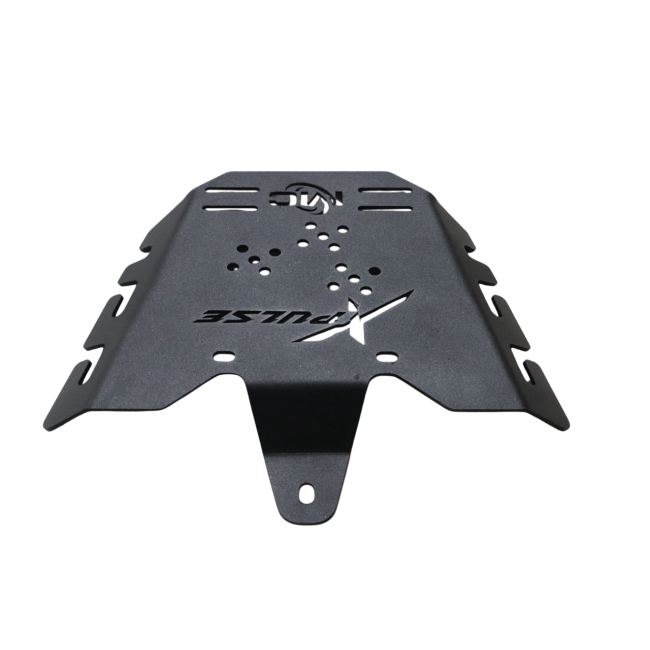 MotoCare CNC Carrier with Plate for Hero XPulse 210 | Heavy-Duty Rear Luggage Carrier | Precision Machined Rack