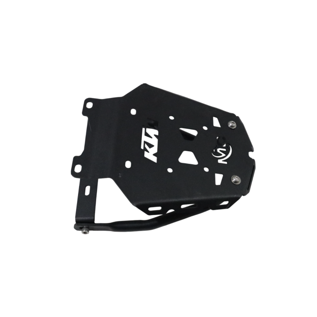 Motocare CNC Rear Luggage Carrier with Plate for 2025 KTM Adventure 250/390 – Heavy-Duty Touring Rack